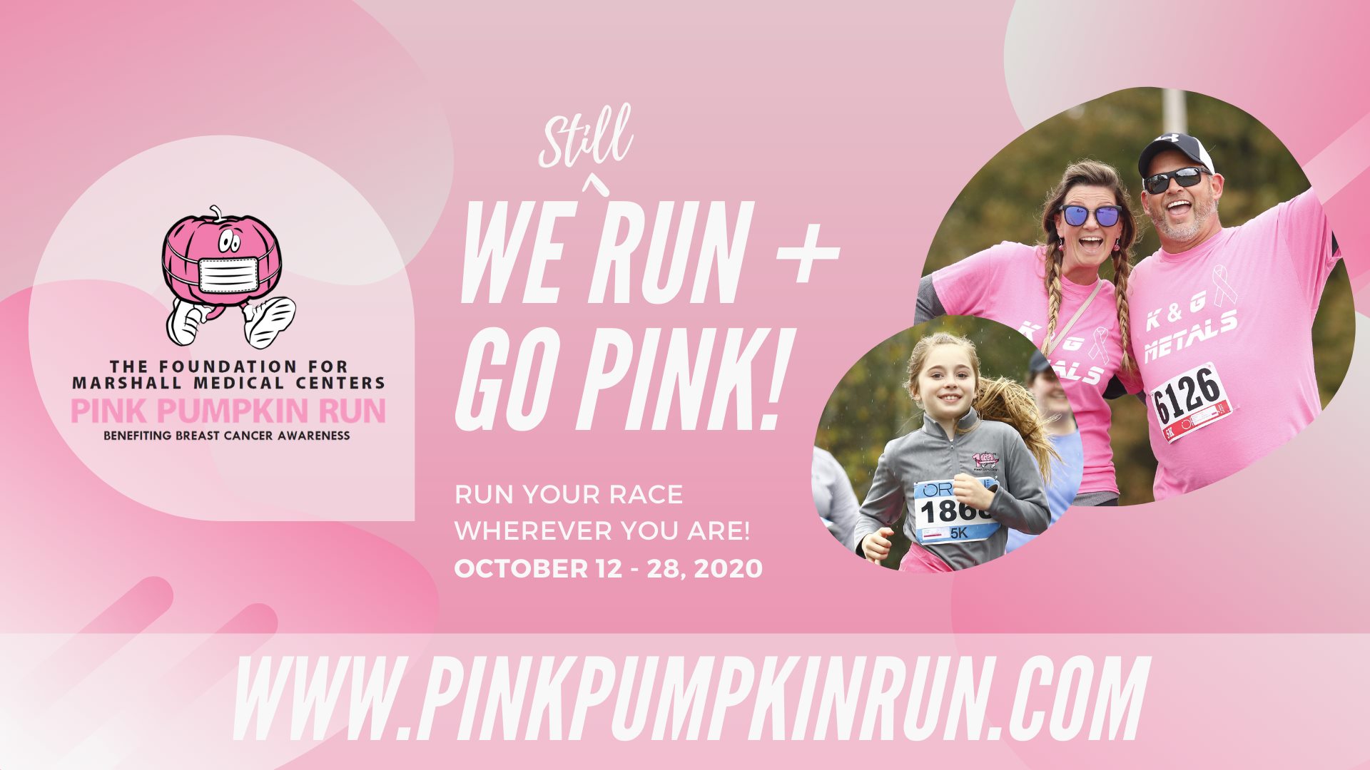11th Annual [Virtual] Pink Pumpkin Run